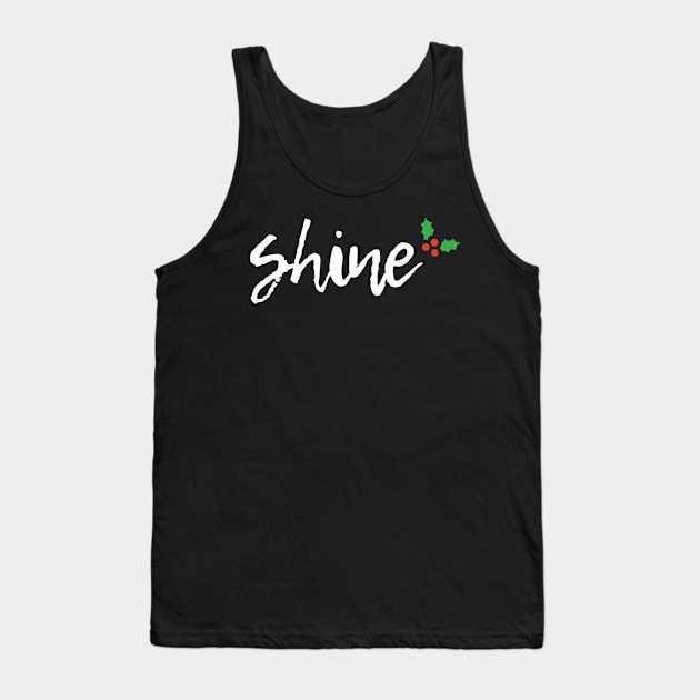 Group Tee, Holiday Party Family Reunion - Shine Tank Top by Heyday Threads